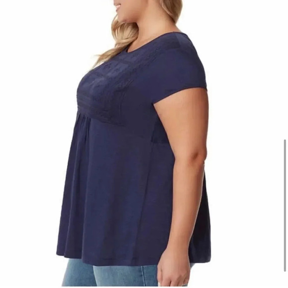 Gloria Vanderbilt Ladies' Embroidered Tee - Picture 2 of 7